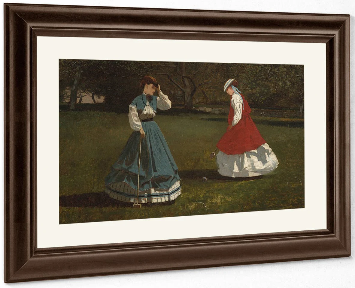 A Game Of Croquet By Winslow Homer - Image 5