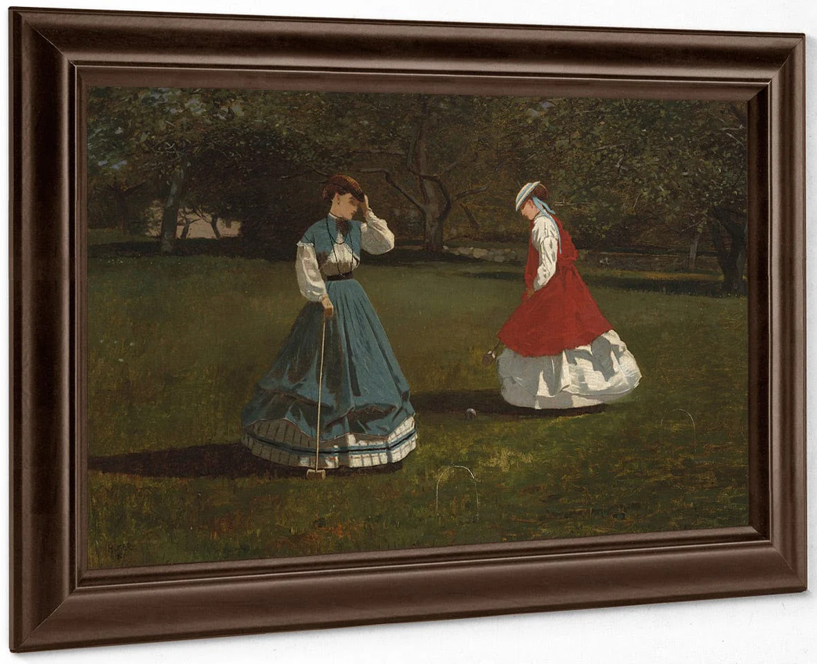 A Game Of Croquet By Winslow Homer - Image 6