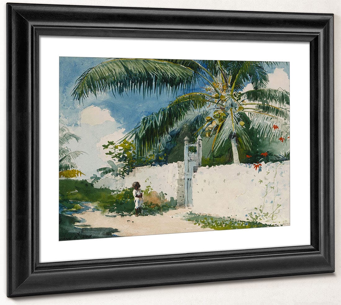 A Garden In Nassau By Winslow Homer - Image 4