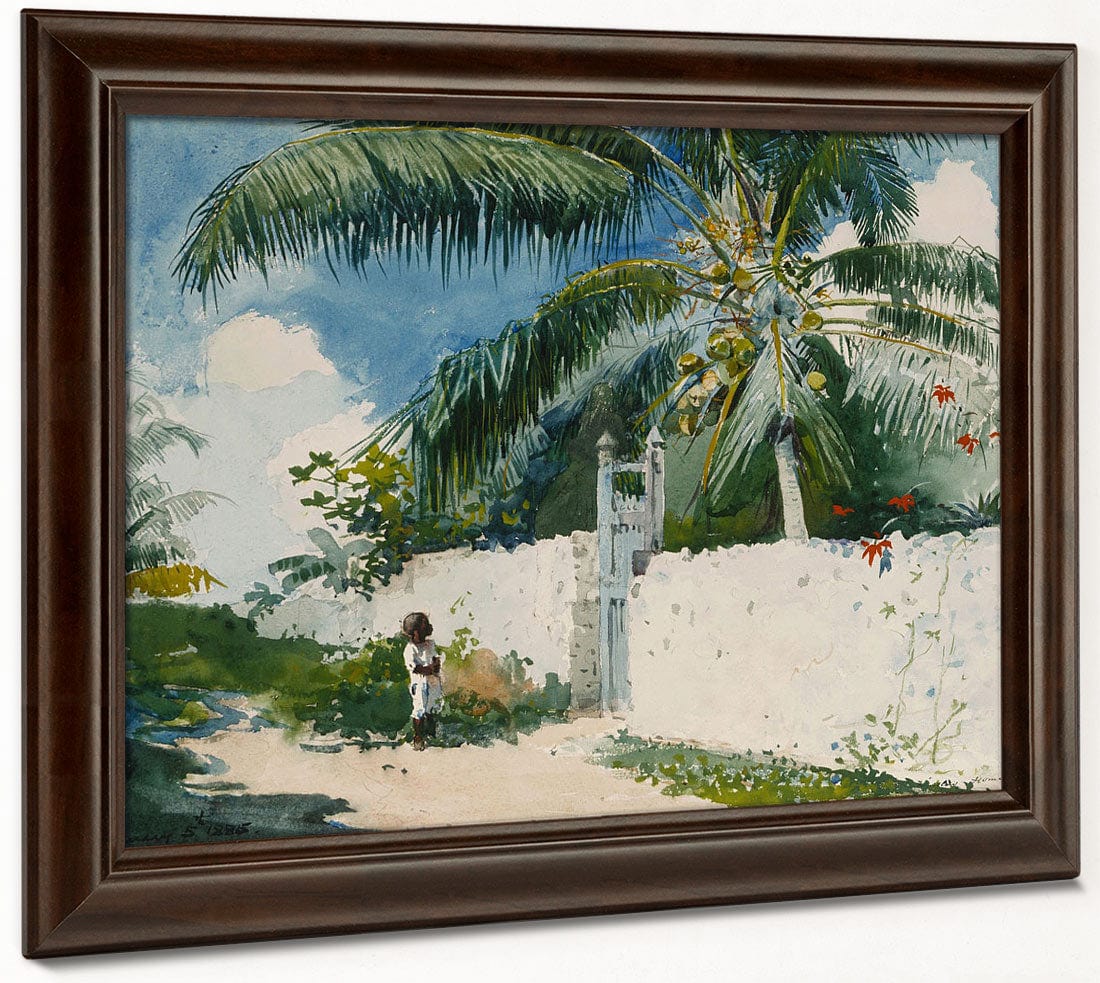A Garden In Nassau By Winslow Homer - Image 6