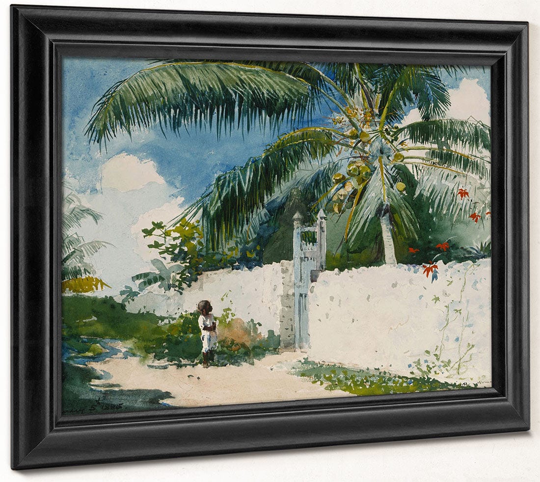 A Garden In Nassau By Winslow Homer - Image 8