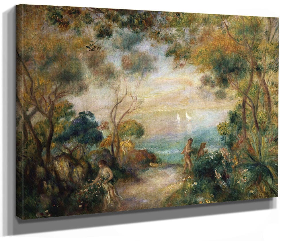 A Garden In Sorrento By Pierre Auguste Renoir