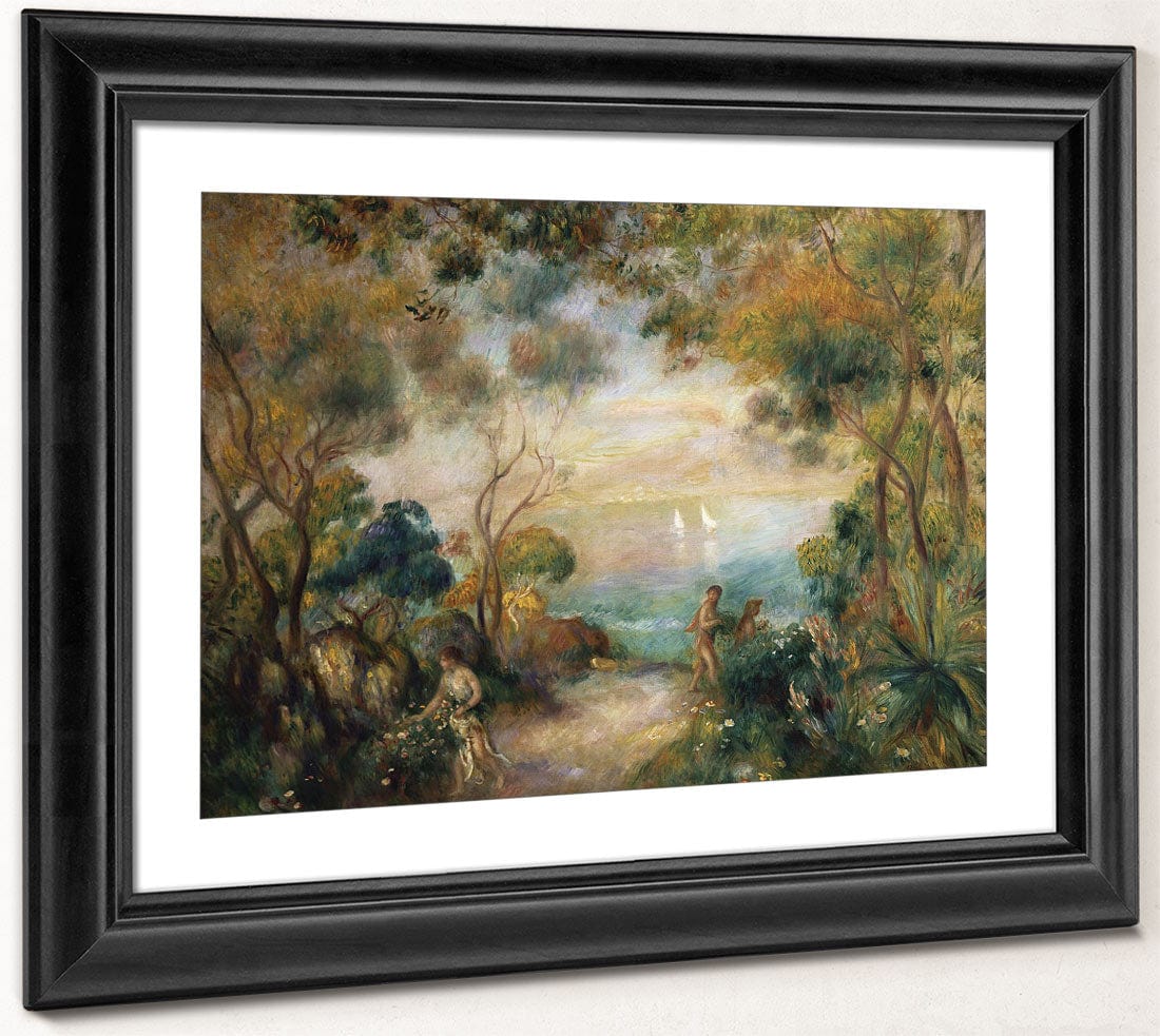 A Garden In Sorrento By Pierre Auguste Renoir - Image 4