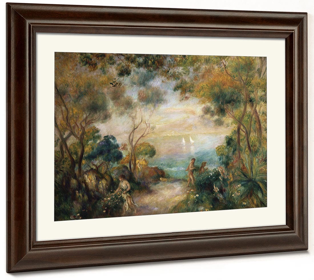 A Garden In Sorrento By Pierre Auguste Renoir - Image 5
