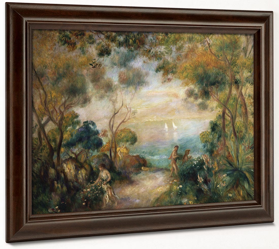 A Garden In Sorrento By Pierre Auguste Renoir - Image 6