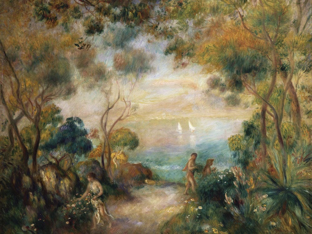 A Garden In Sorrento By Pierre Auguste Renoir - Image 7