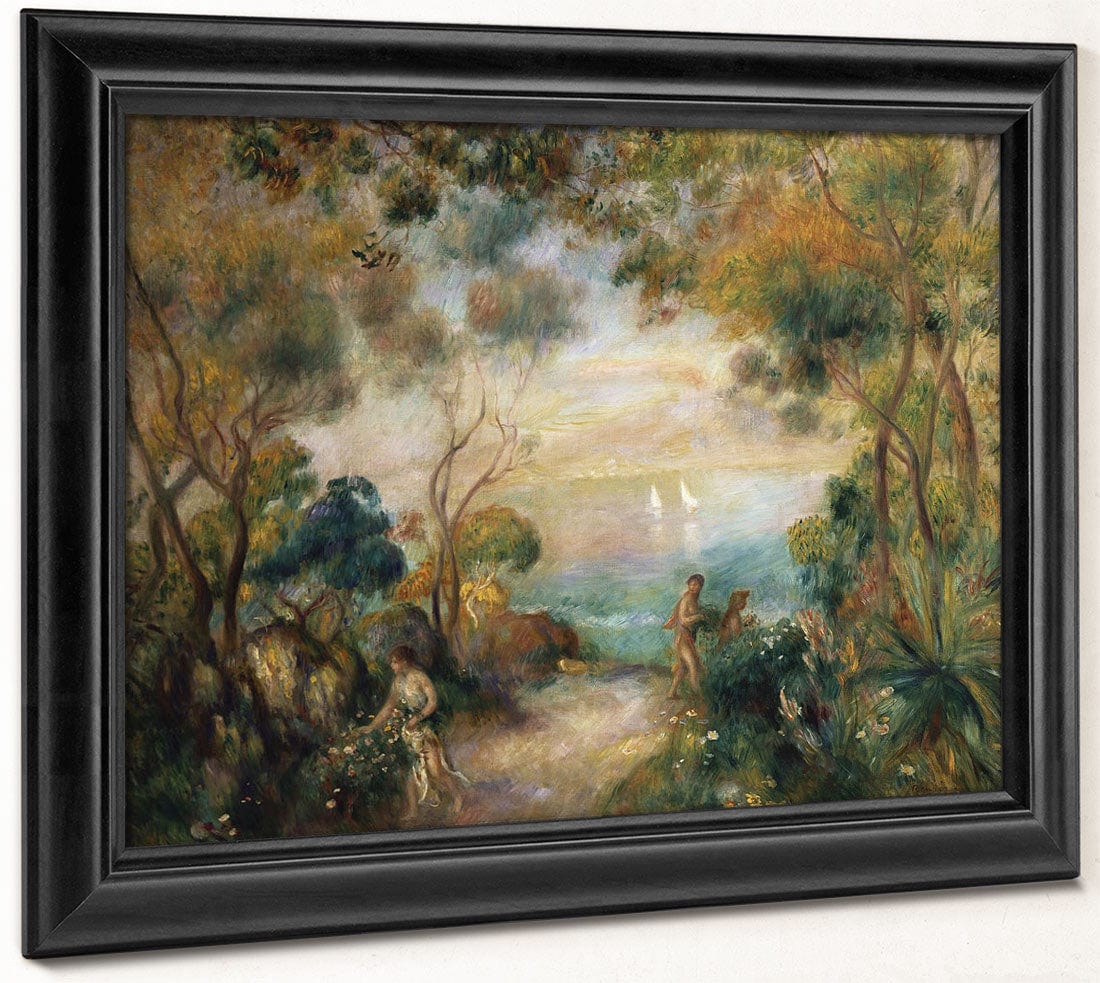 A Garden In Sorrento By Pierre Auguste Renoir - Image 8