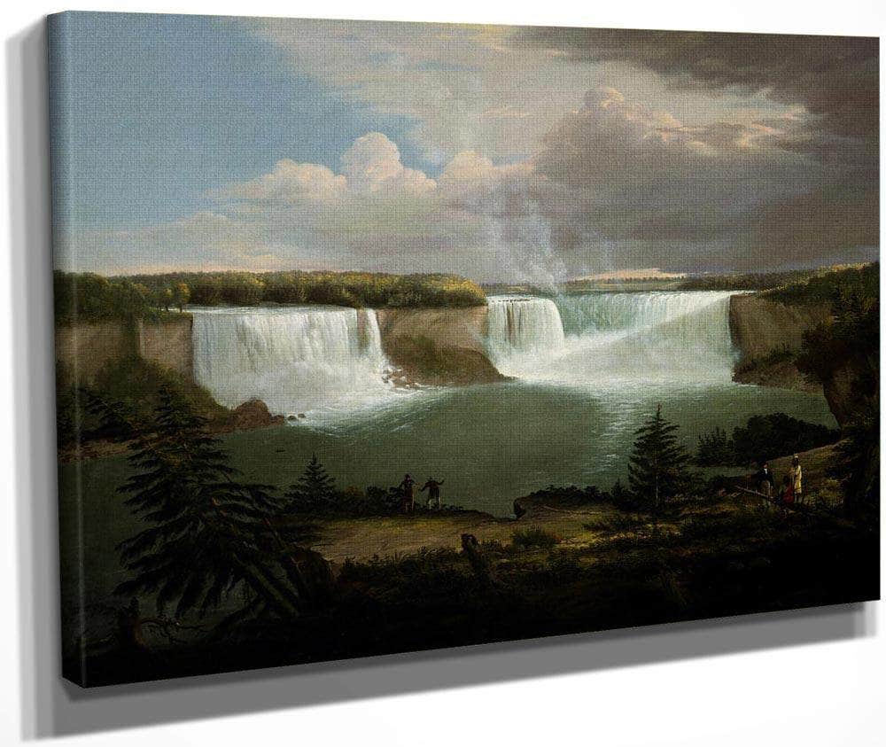 A General View Of The Falls Of Niagara By Alvan Fisher