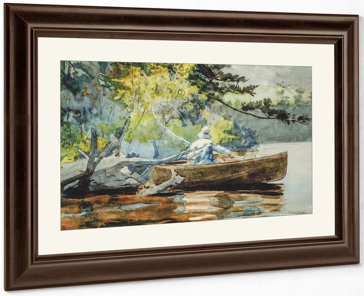 A Good One, Adirondacks By Winslow Homer - Image 3