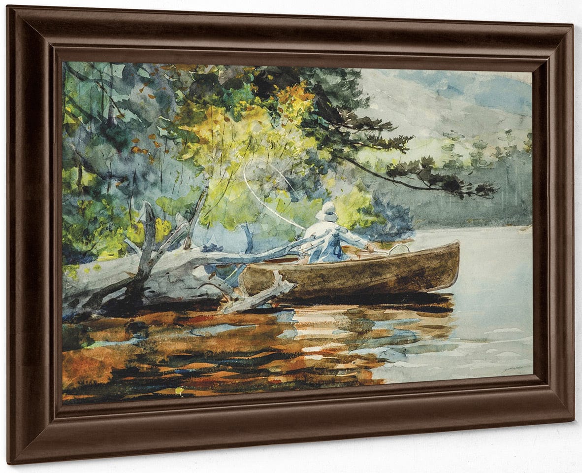 A Good One, Adirondacks By Winslow Homer - Image 4