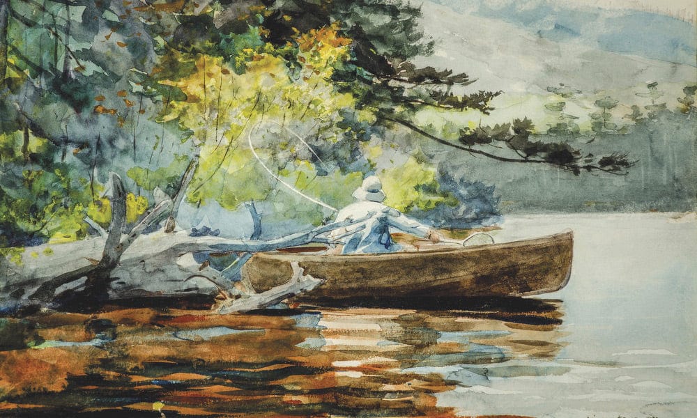 A Good One, Adirondacks By Winslow Homer - Image 5