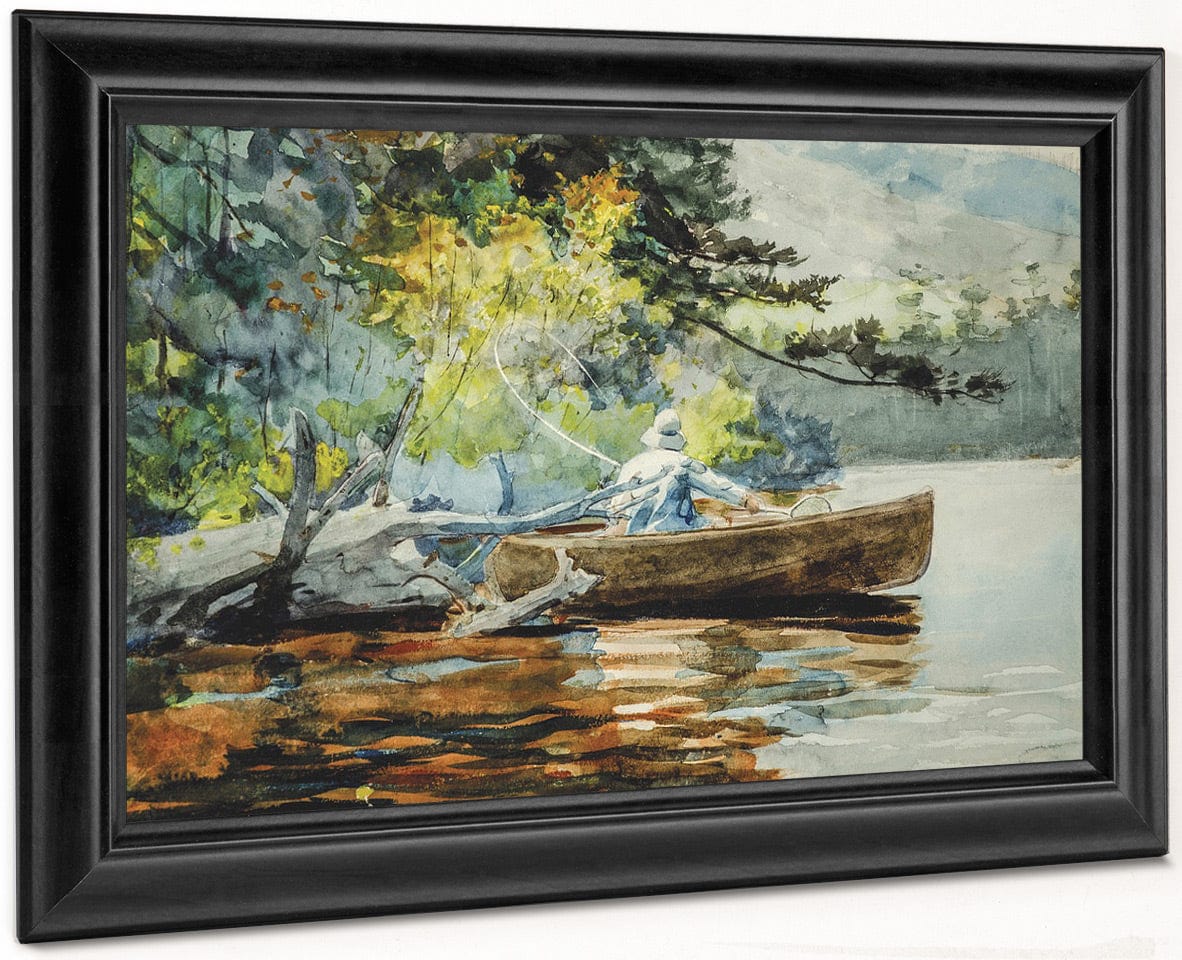 A Good One, Adirondacks By Winslow Homer - Image 6