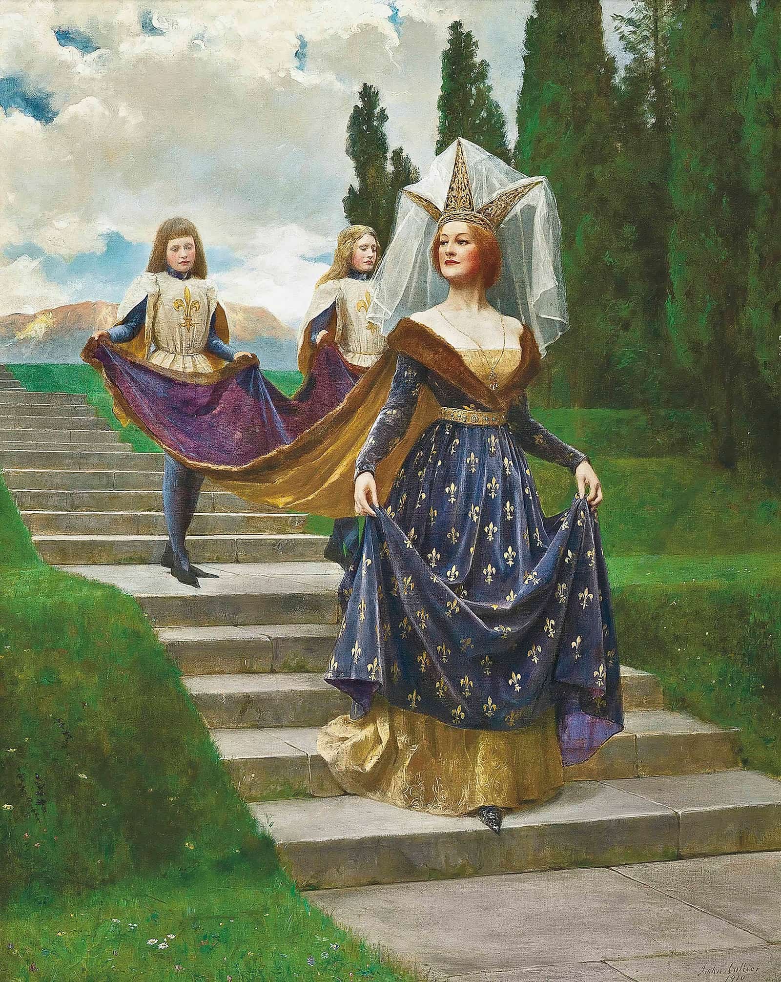 A Great Lady by John Collier - Image 2
