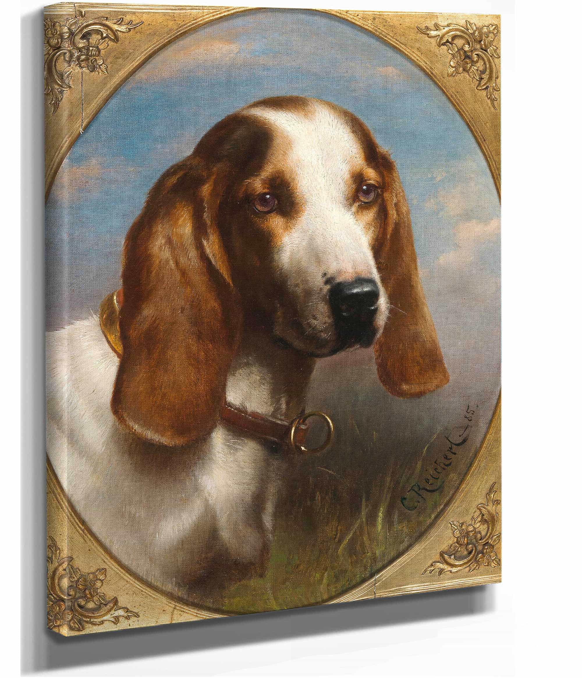 A Hunting Dog by Carl Reichert - Image 2