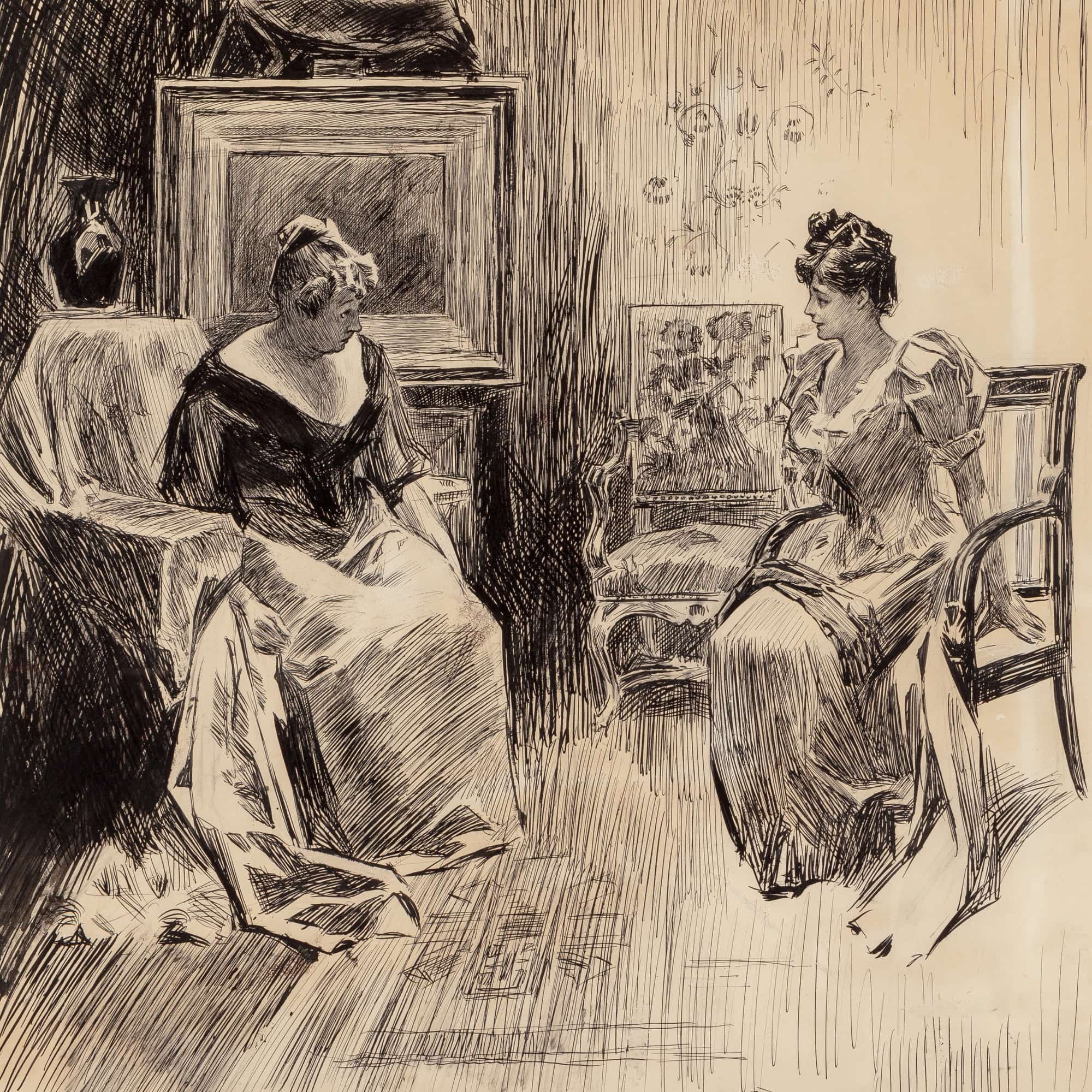 A Kind Suggestion by Charles Dana Gibson - Image 4