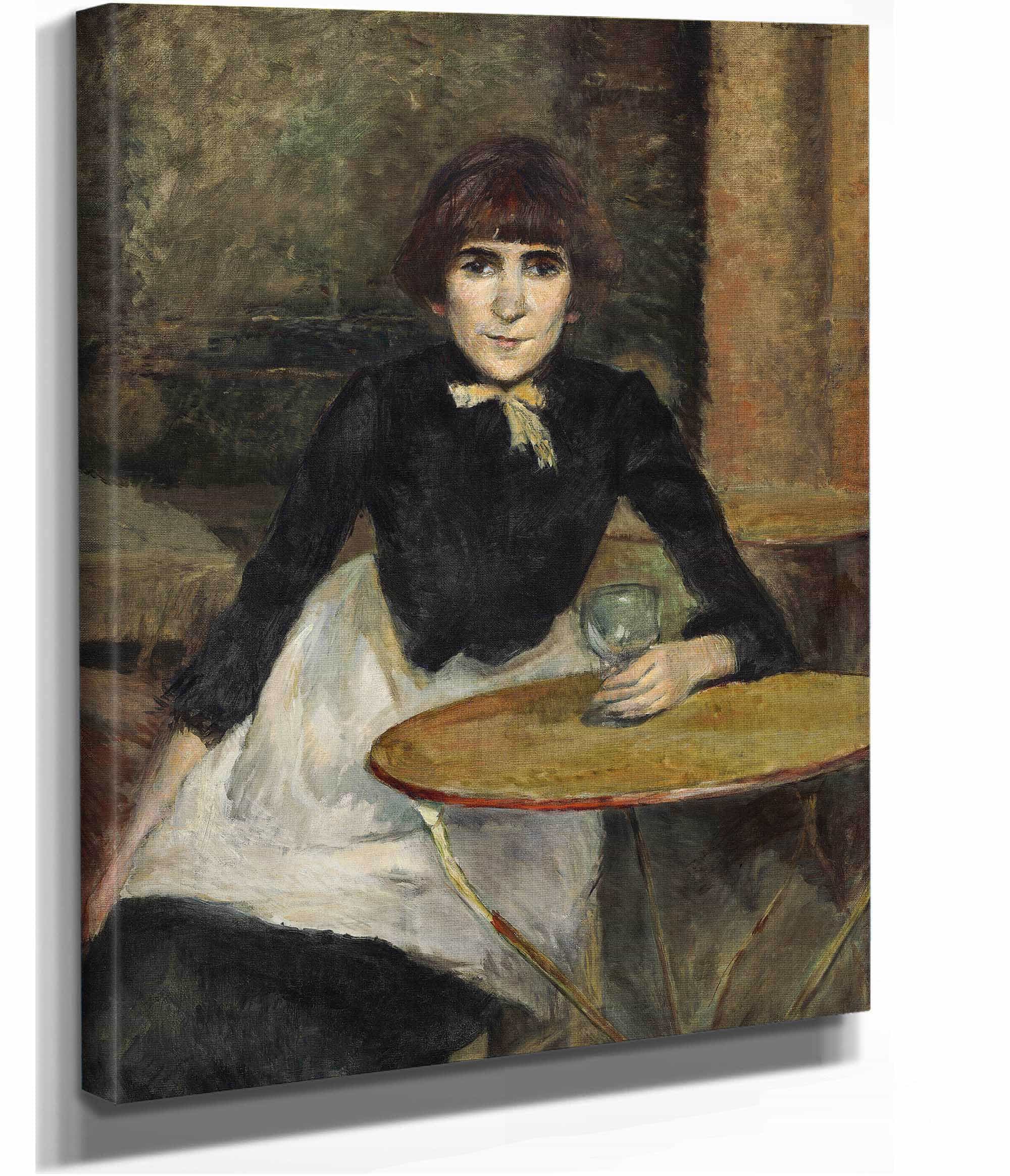 A La Bastille Jeanne Wenz by Henri De Toulouse Lautrec - Image 2