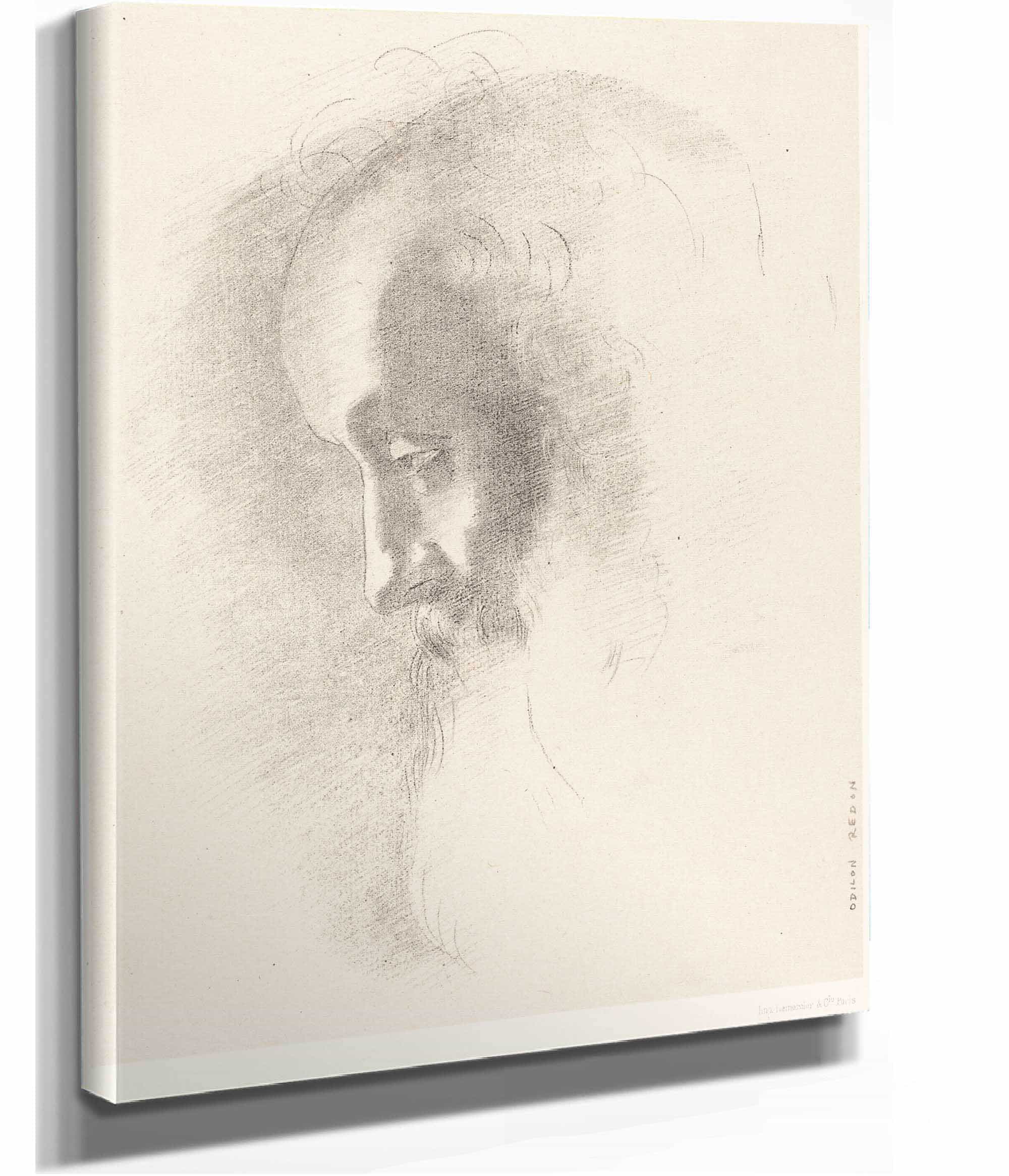 A La Vieillesse To Old Age by Odilon Redon - Image 2
