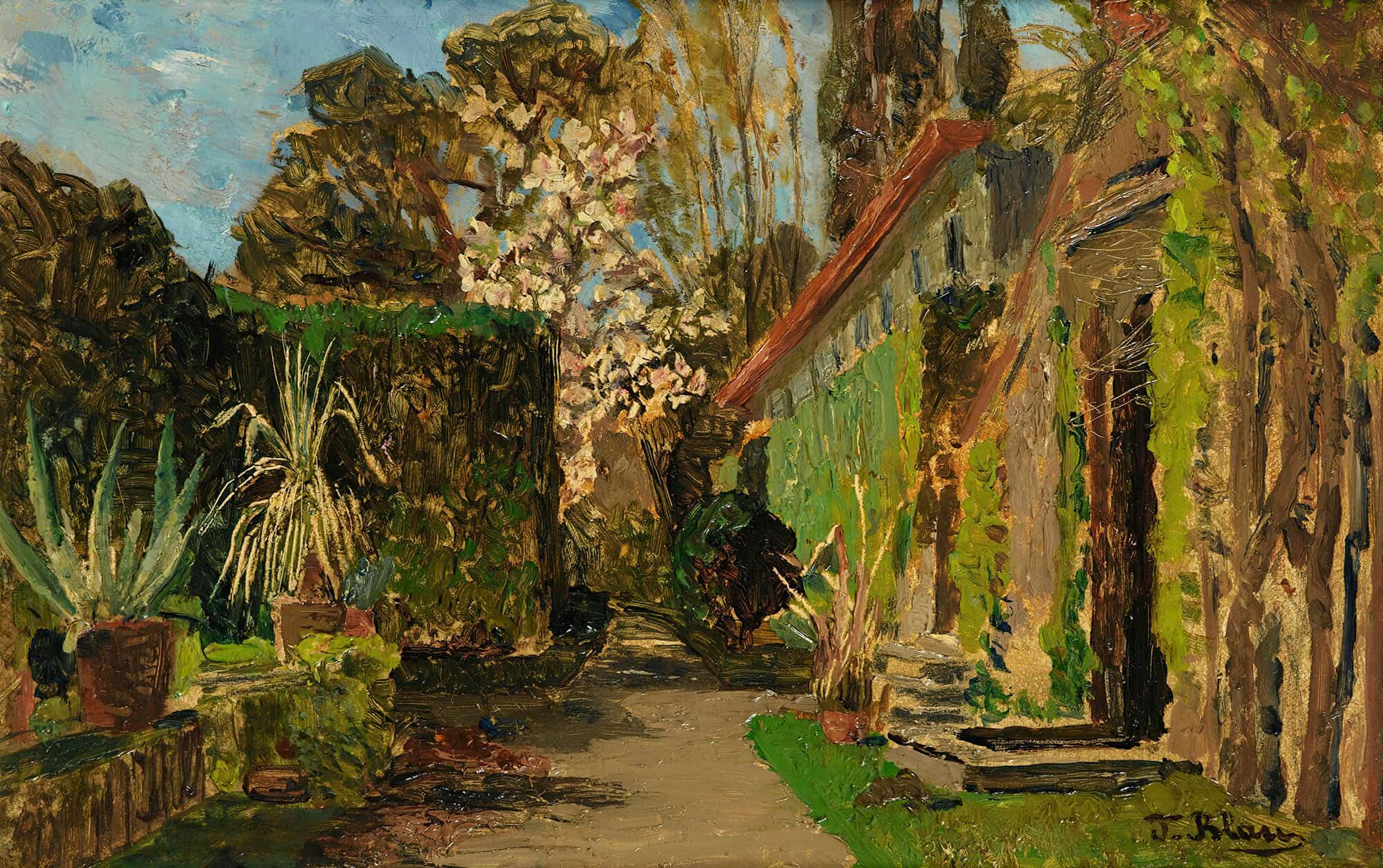 A Mediterranean Garden by Tina Blau - Image 2