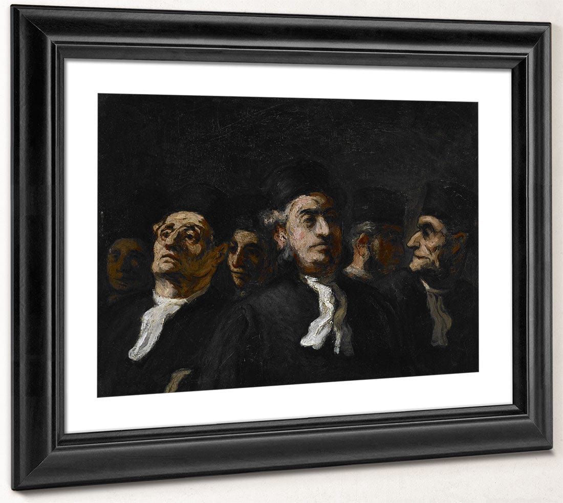 A Meeting Of Lawyers By Honore Daumier - Image 4