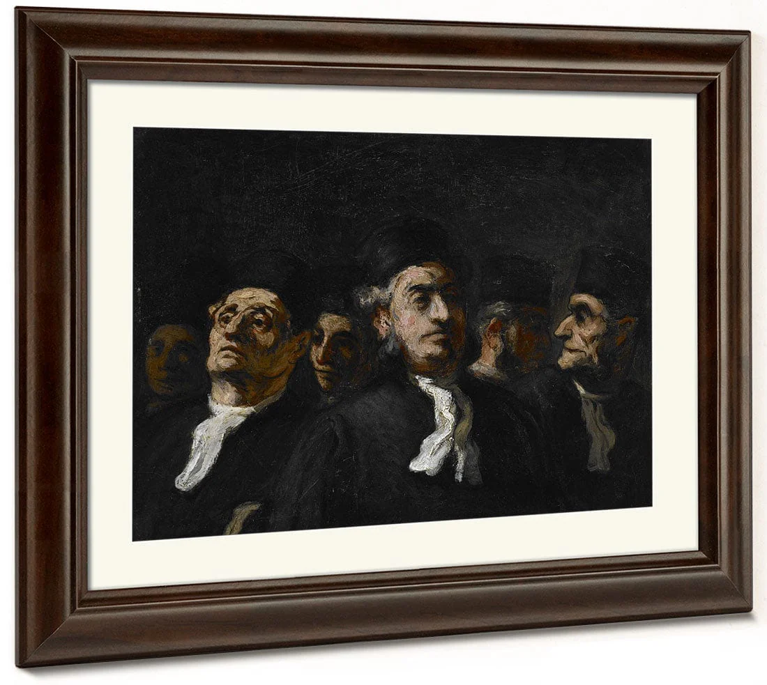 A Meeting Of Lawyers By Honore Daumier - Image 5
