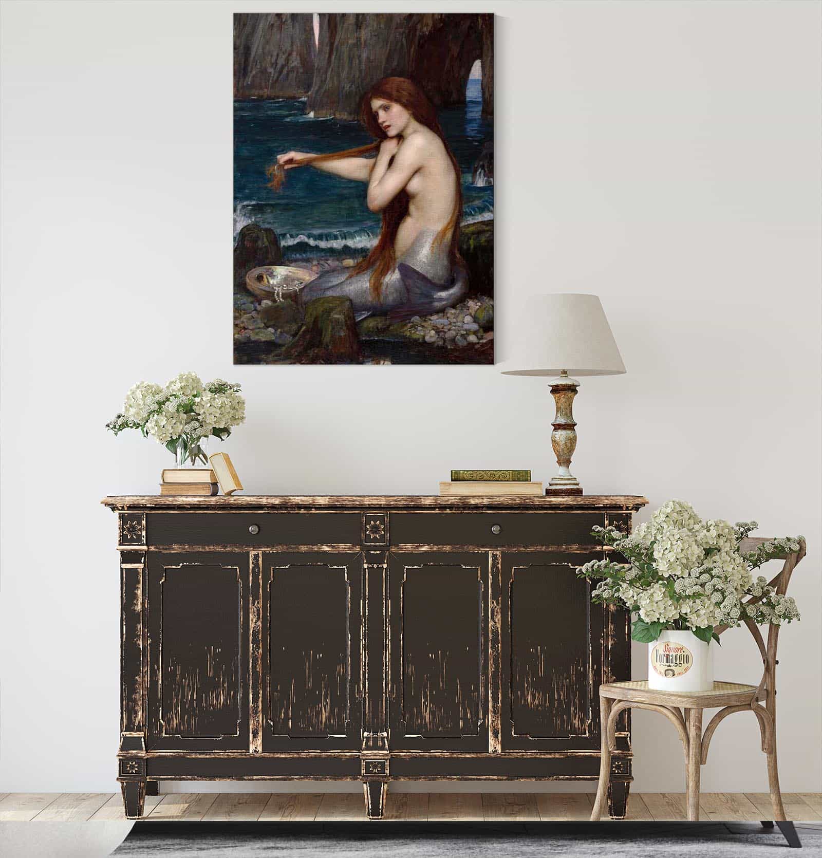 A Mermaid by John William Waterhouse - Image 4