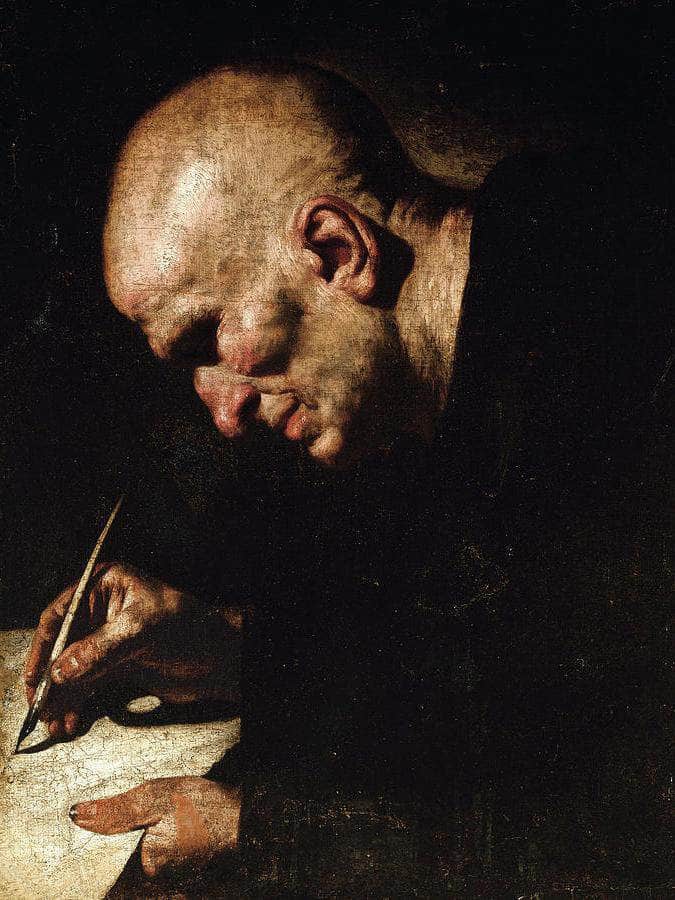 A Monk Scribe By Master Of The Annunciation To The Shepherds - Image 6