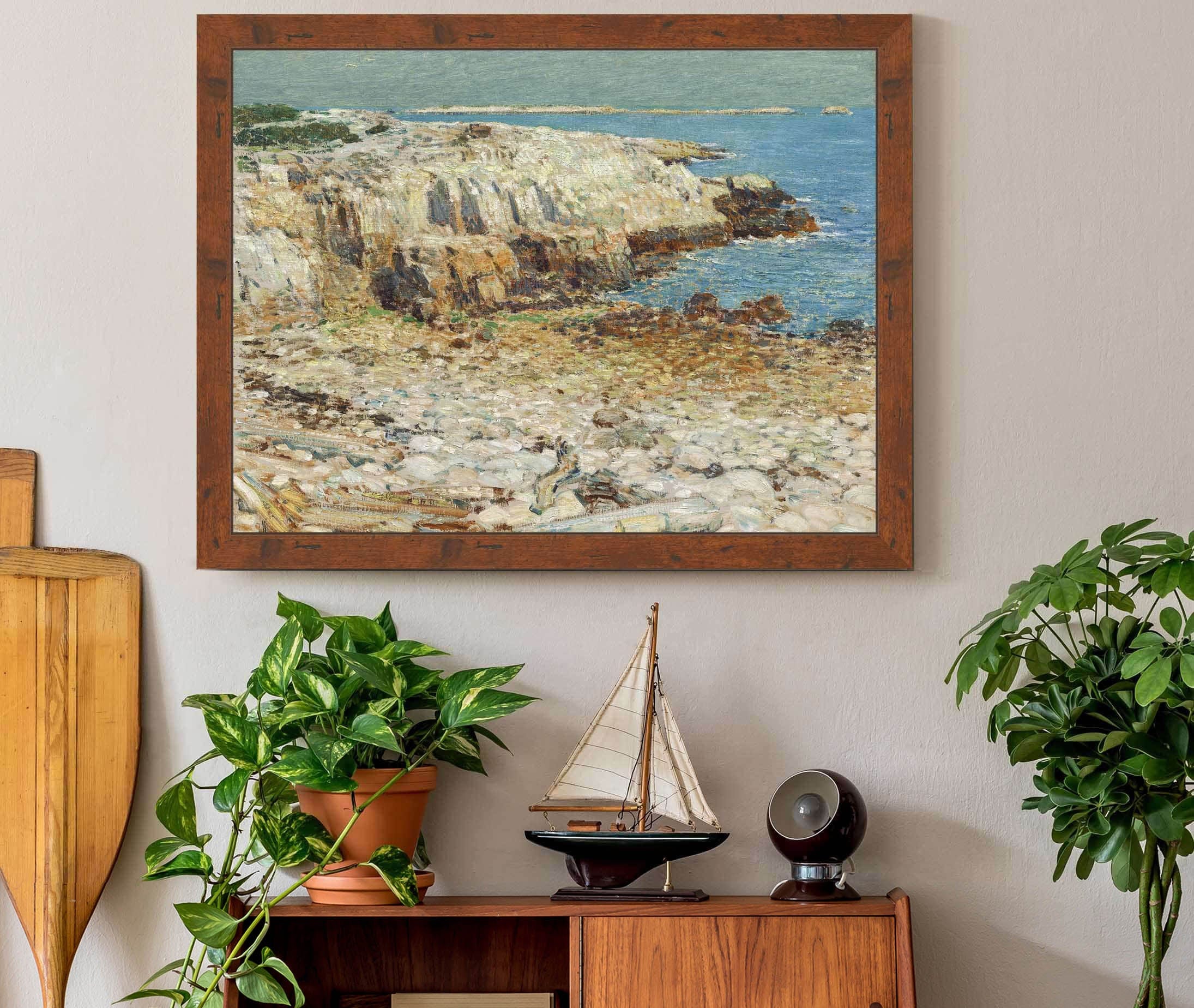 A North East Headland by Childe Hassam - Image 3