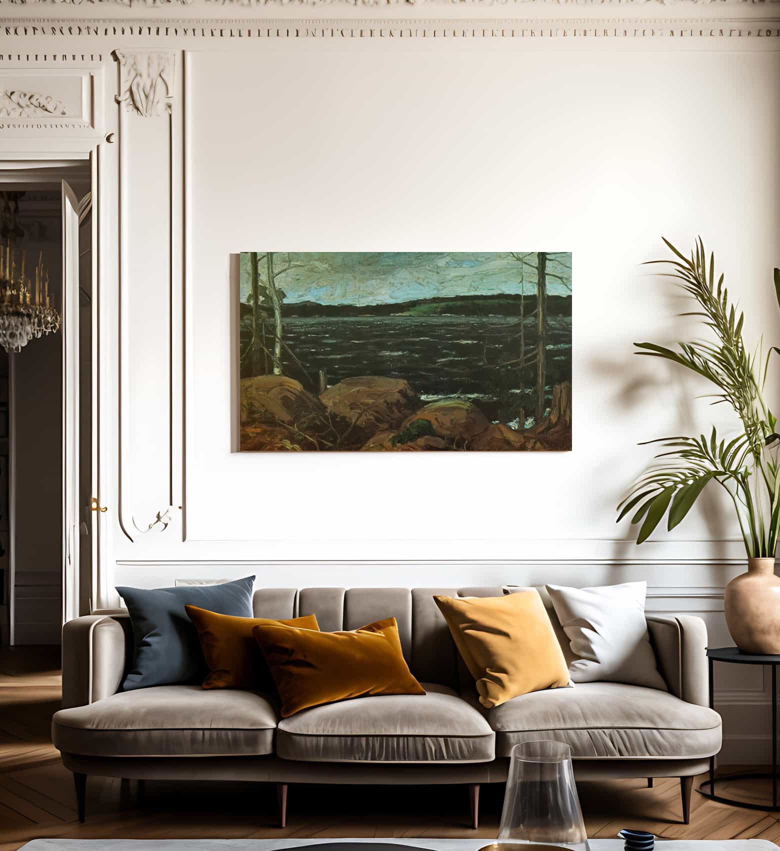 A Northern Lake By Tom Thomson - Image 3