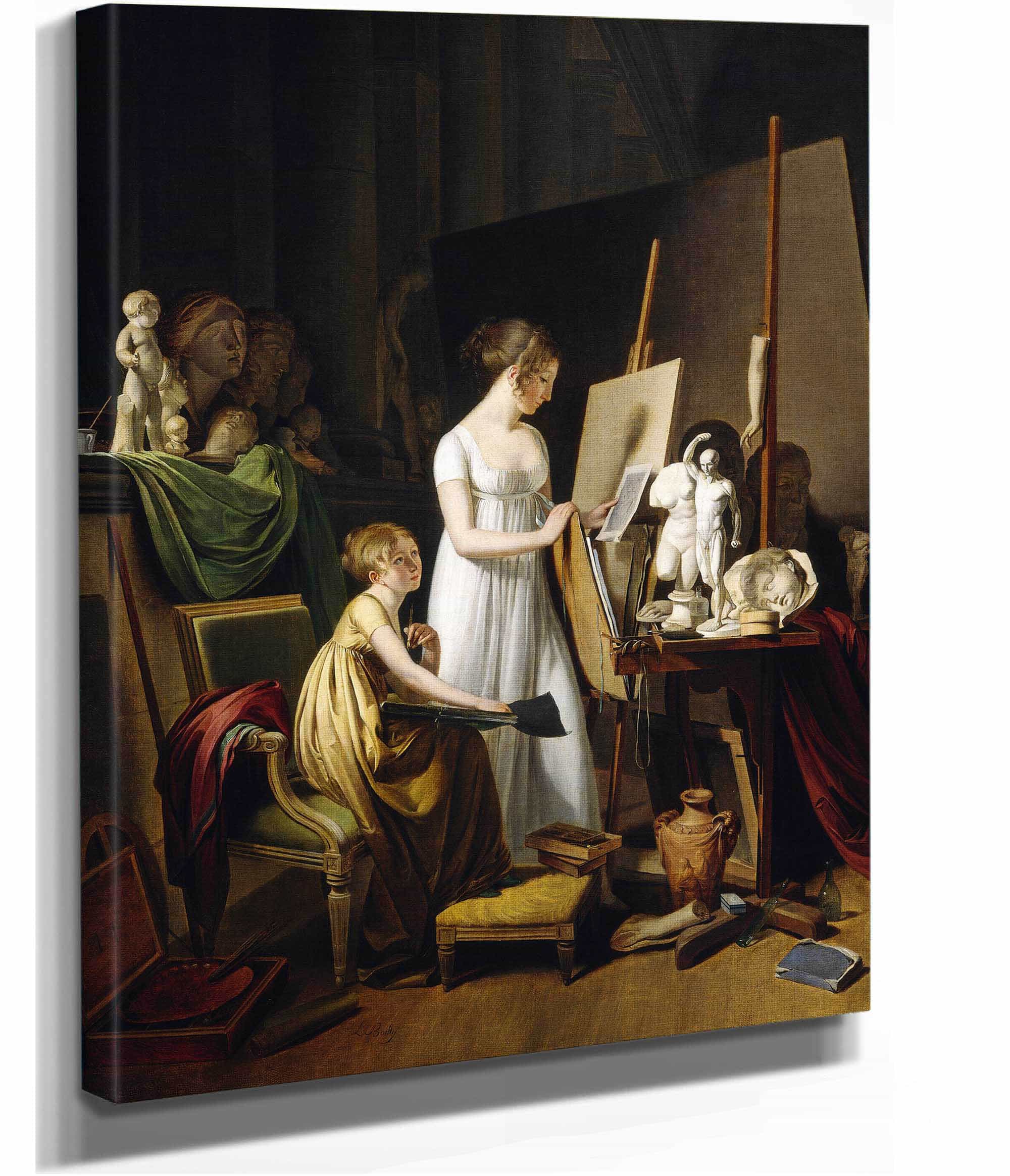A Painters Studio by Louis Leopold Boilly - Image 2