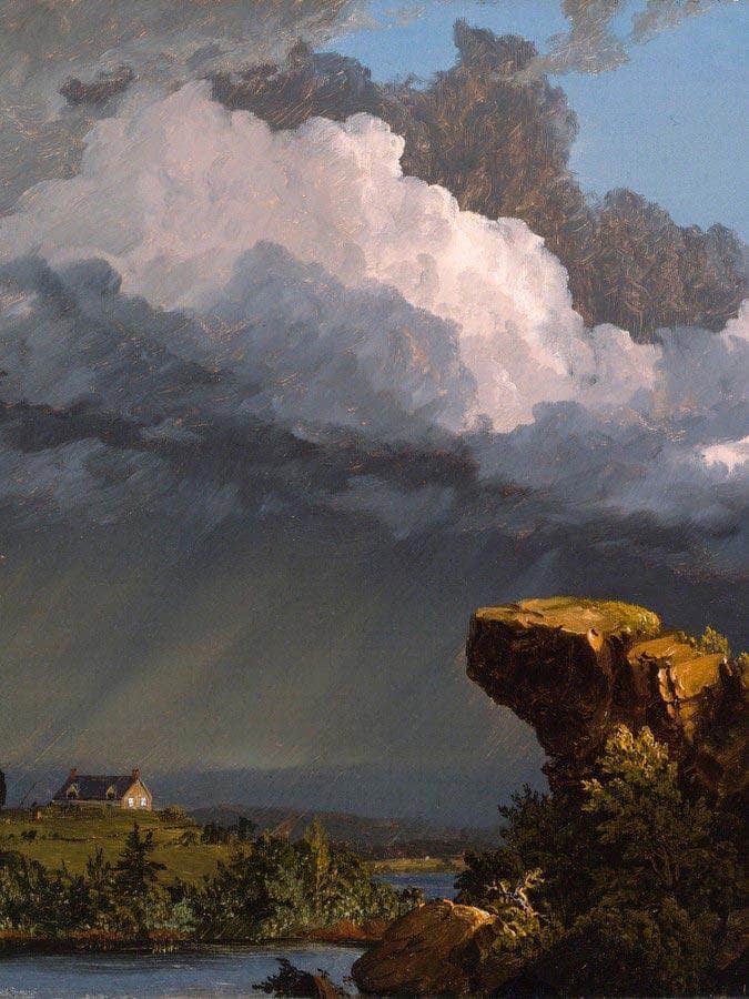 A Passing Storm By Church, Frederic Edwin - Image 5