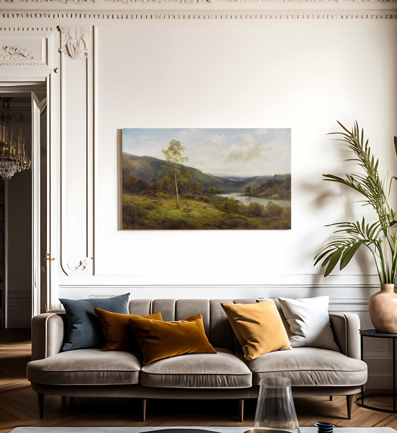 A Perthshire Valley By Alfred De Breanski - Image 3