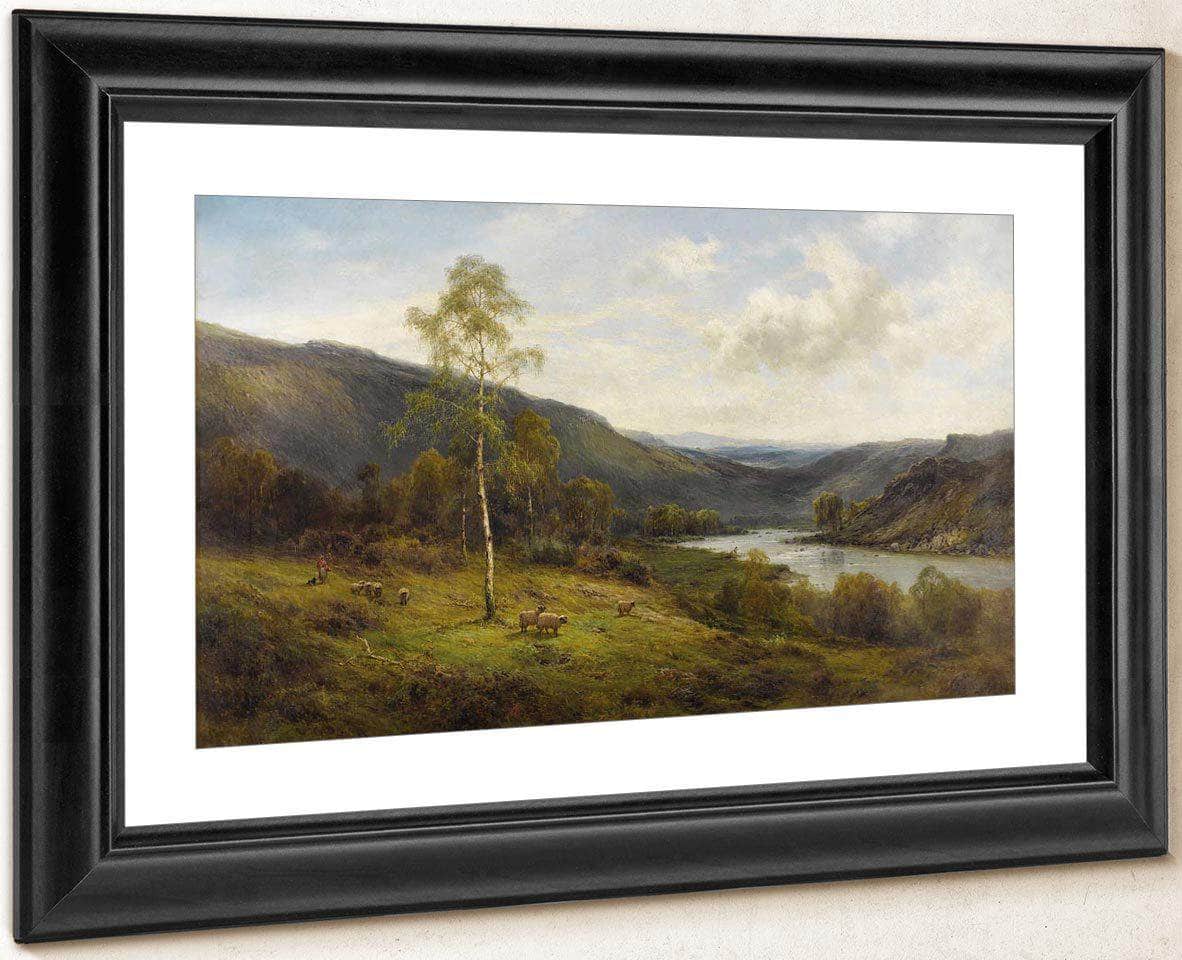 A Perthshire Valley By Alfred De Breanski - Image 4