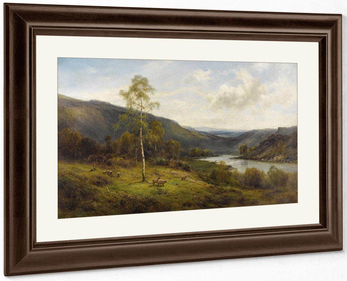 A Perthshire Valley By Alfred De Breanski - Image 5