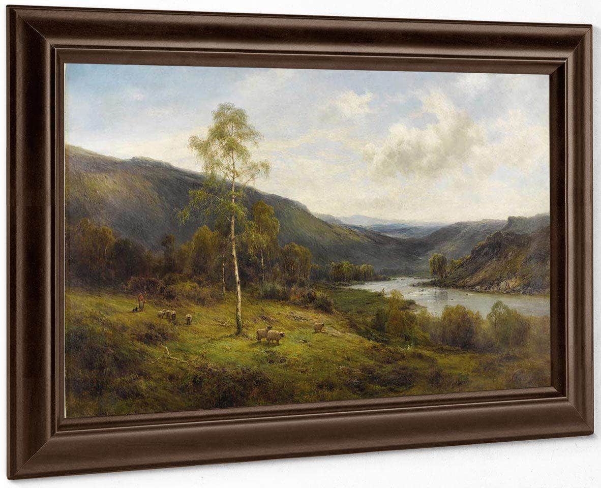 A Perthshire Valley By Alfred De Breanski - Image 6