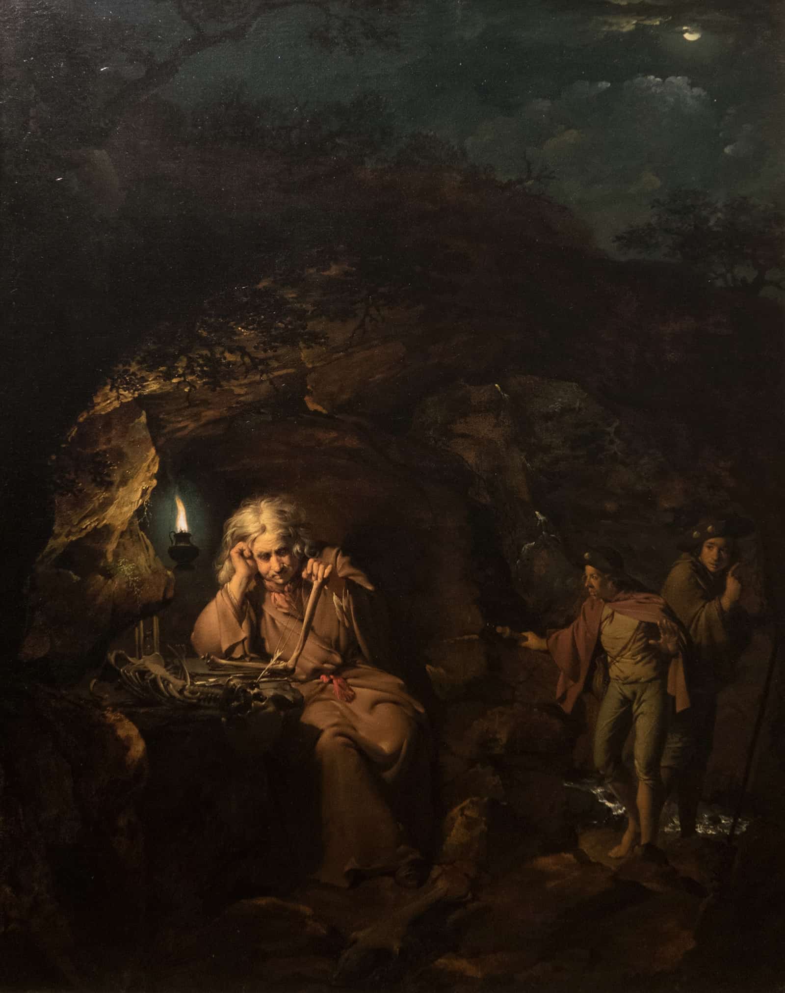A Philosopher By Lamplight by Joseph Wright Of Derby - Image 2
