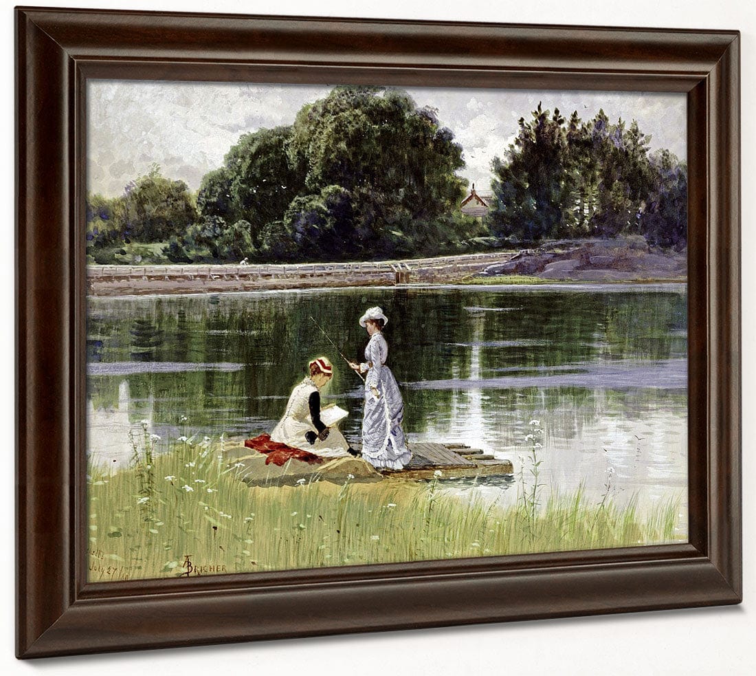 A Pleasant Afternoon By Alfred Thompson Bricher - Image 6