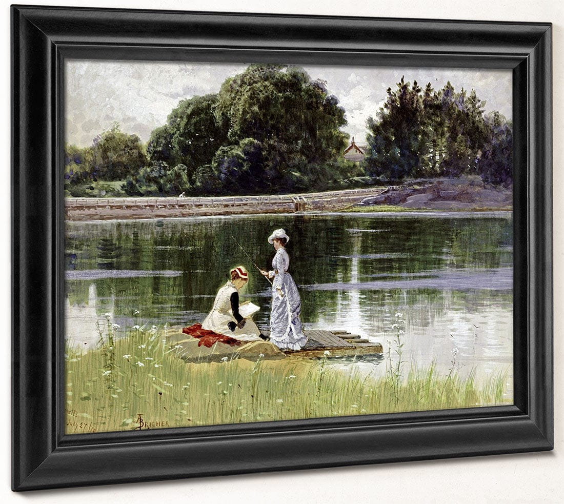 A Pleasant Afternoon By Alfred Thompson Bricher - Image 8