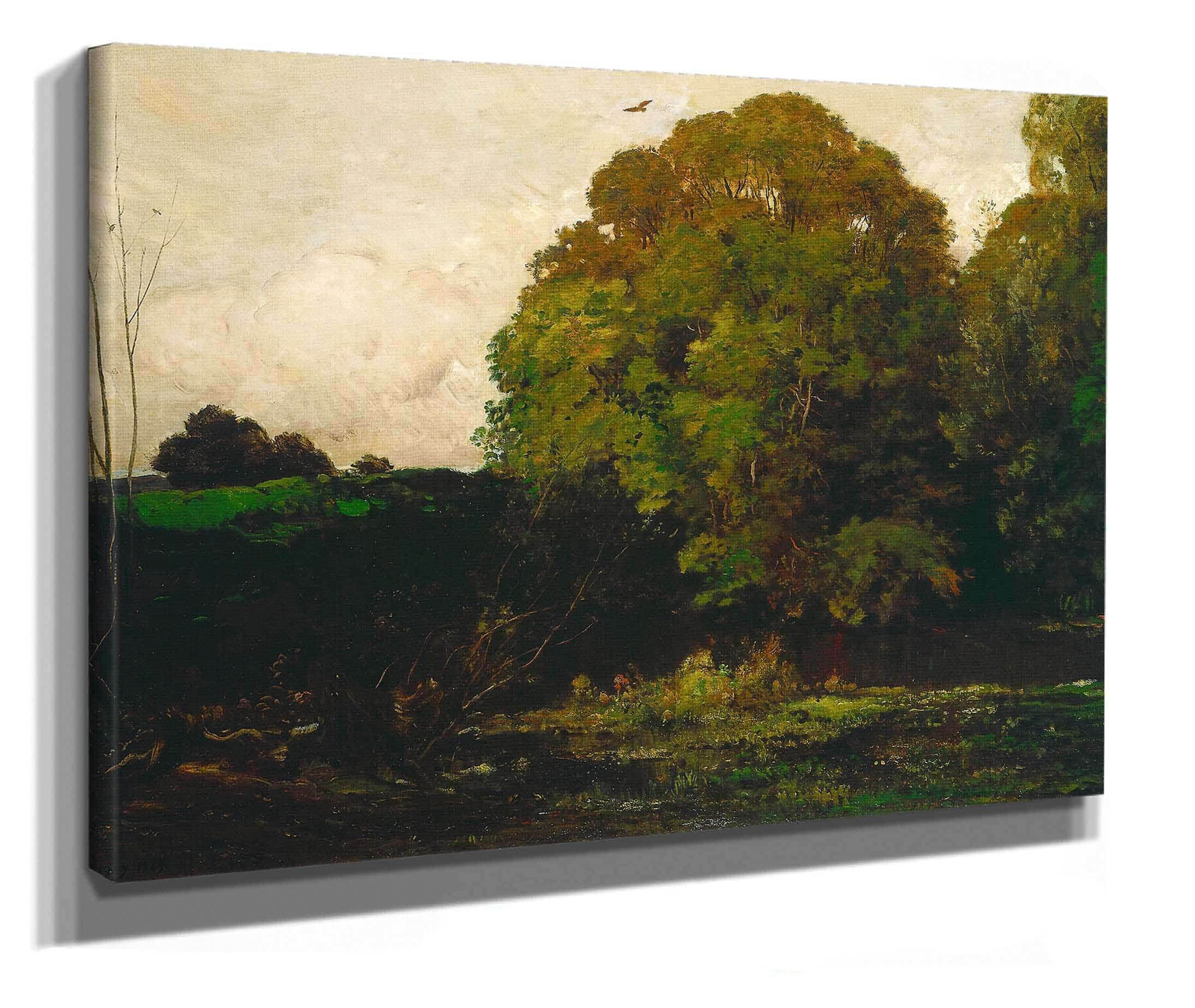 A Pond In The Morvan by Charles Francois Daubigny - Image 2