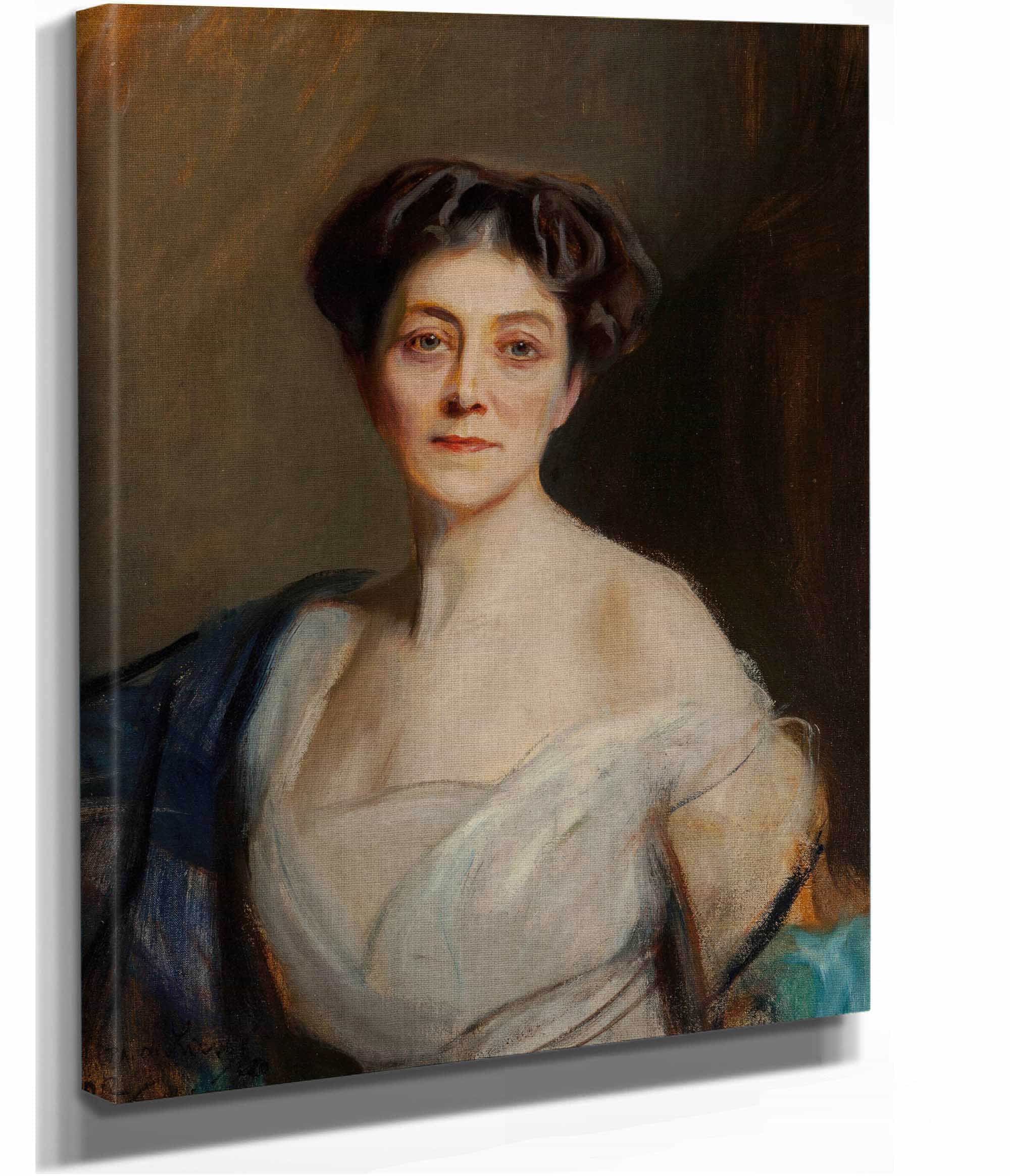 A Portrait Of Caroline Lambart Countess Of Cavan by Philip Alexius De Laszlo - Image 2