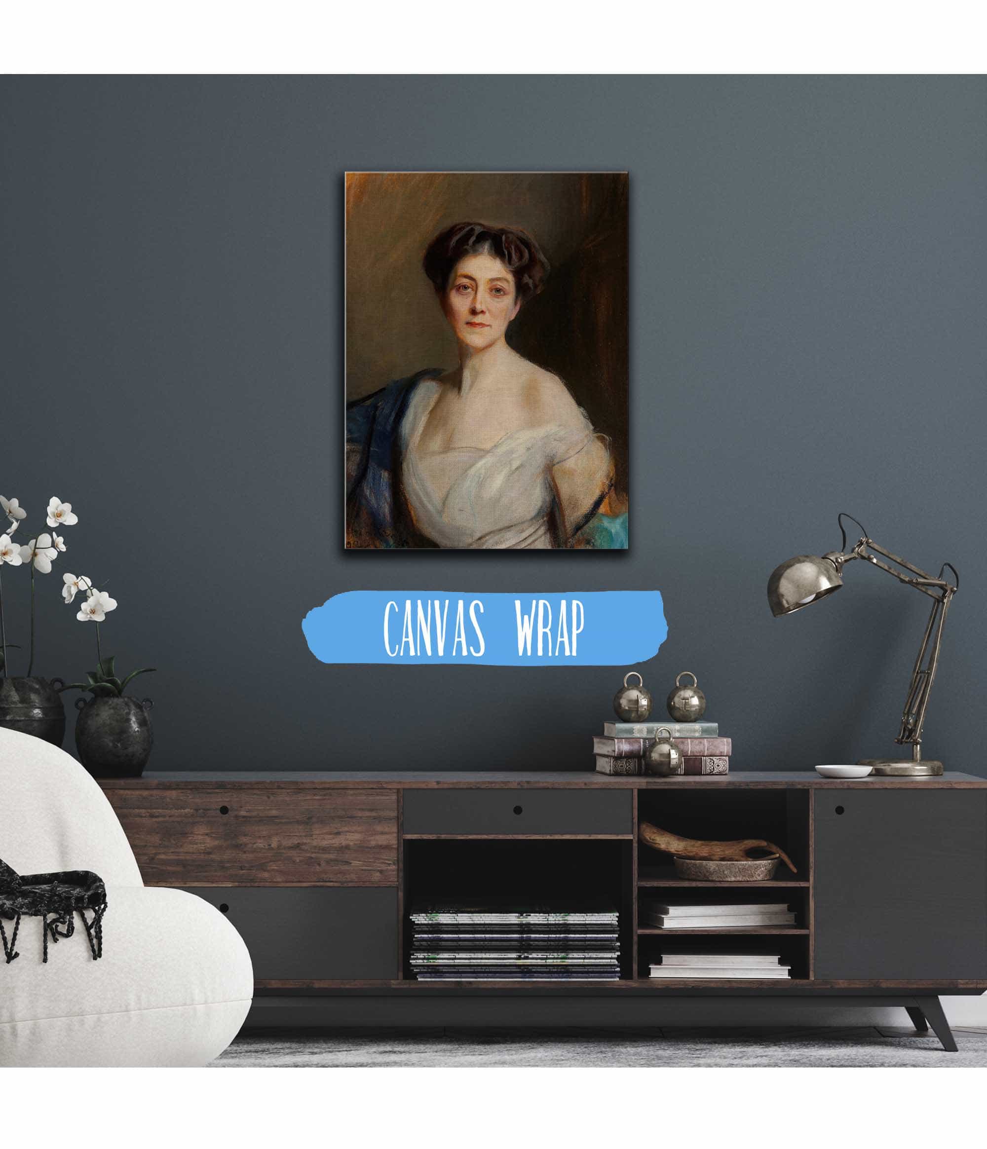 A Portrait Of Caroline Lambart Countess Of Cavan by Philip Alexius De Laszlo - Image 3