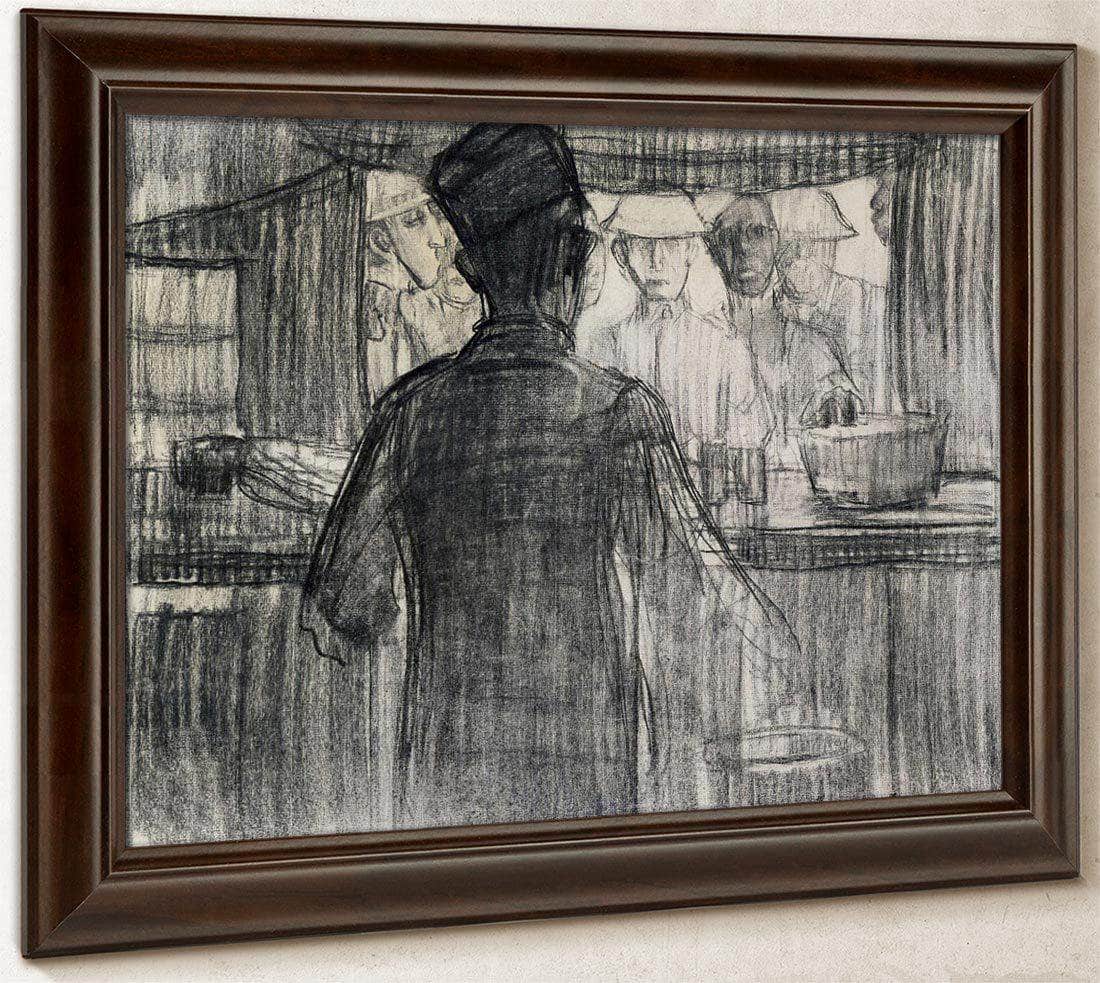 A.R.C. Canteen, World War I By Henry Ossawa Tanner - Image 4