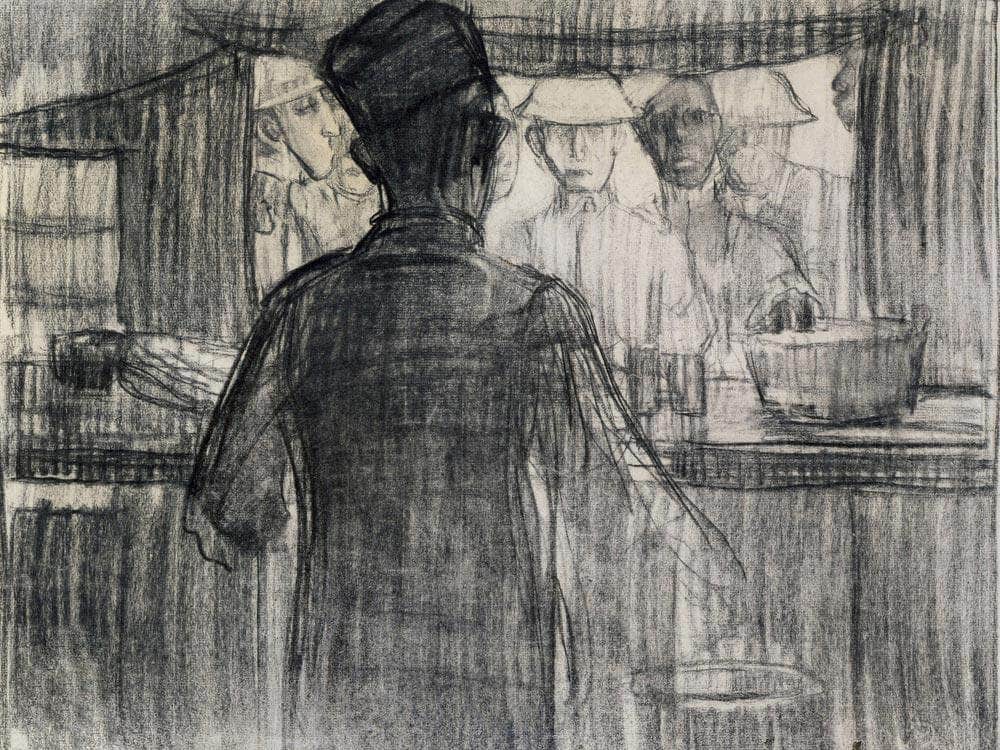 A.R.C. Canteen, World War I By Henry Ossawa Tanner - Image 5