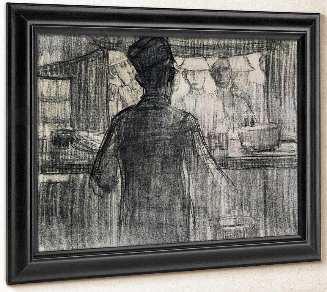 A.R.C. Canteen, World War I By Henry Ossawa Tanner - Image 6
