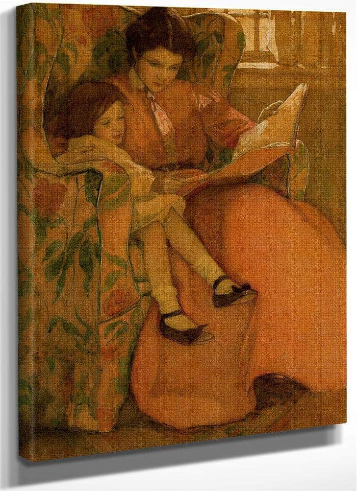 A Rainy Day Dream Blocks Original Illustration 1908 By Jessie Willcox Smith