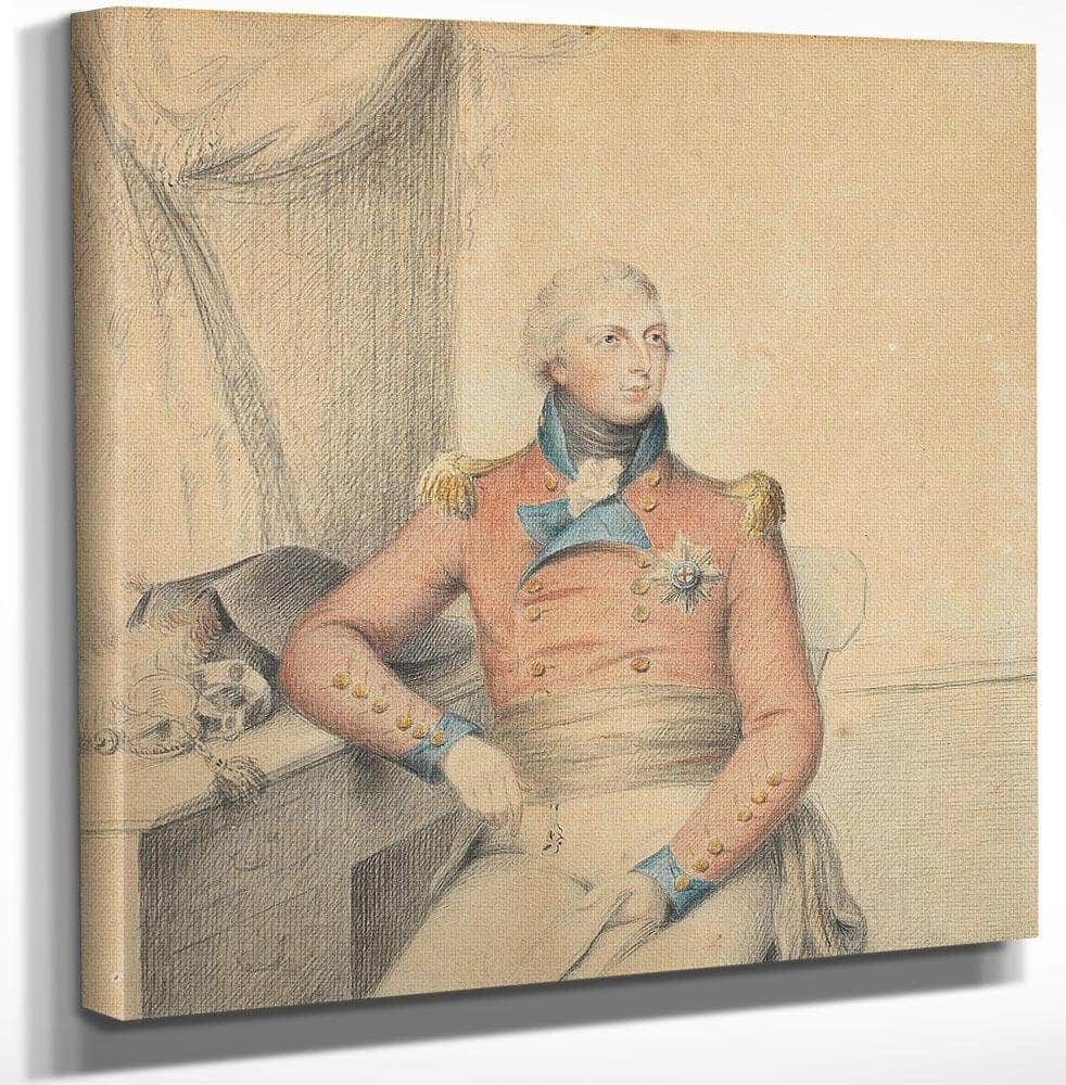 A Rare Work On Paper Portraying Prince William Frederick, Duke Of Gloucester And Edinburgh (1776–1834) By William Henry Walker