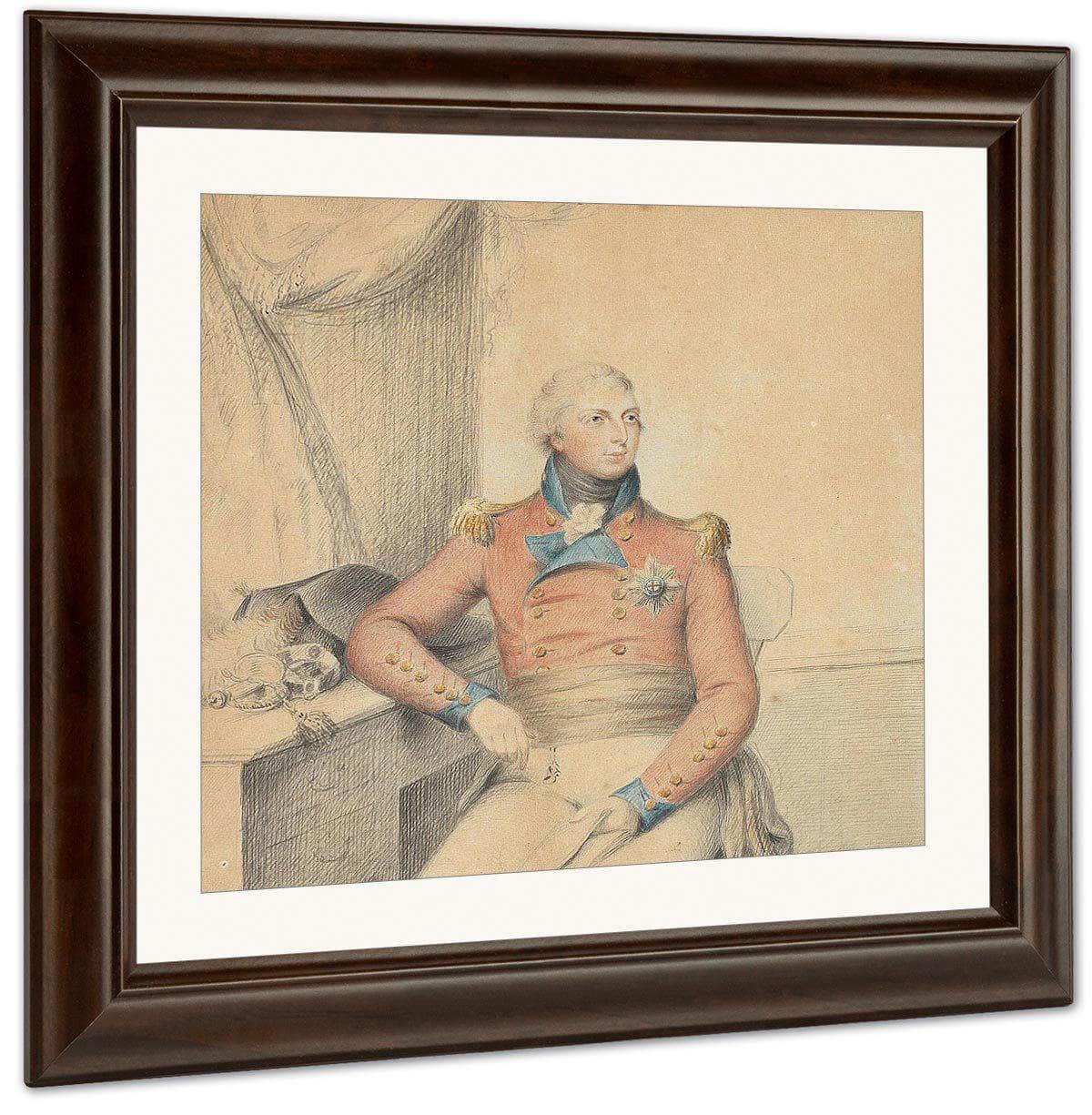 A Rare Work On Paper Portraying Prince William Frederick, Duke Of Gloucester And Edinburgh (1776–1834) By William Henry Walker - Image 3