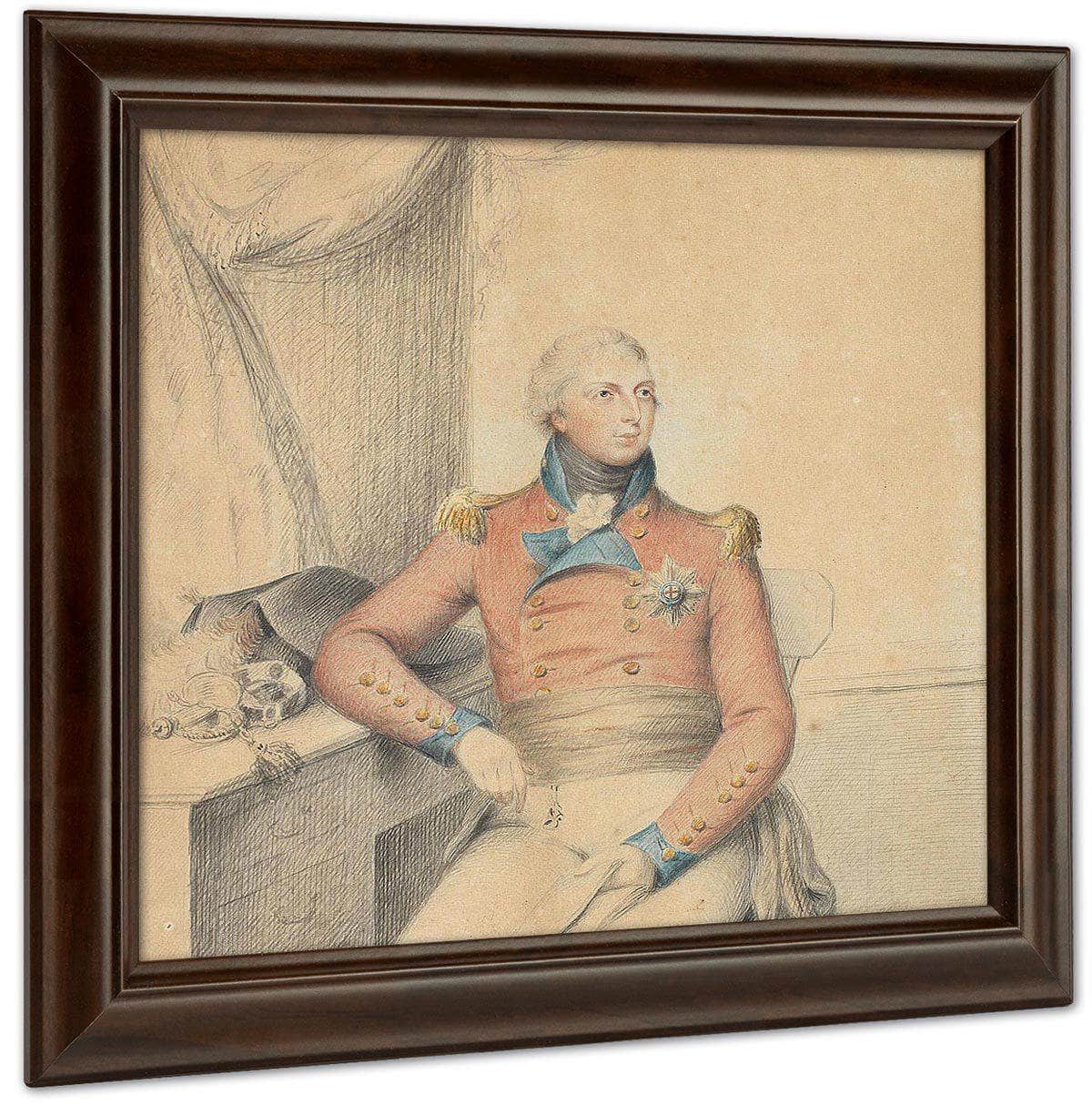 A Rare Work On Paper Portraying Prince William Frederick, Duke Of Gloucester And Edinburgh (1776–1834) By William Henry Walker - Image 4