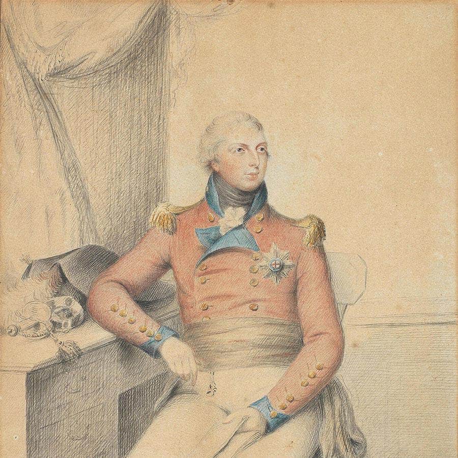 A Rare Work On Paper Portraying Prince William Frederick, Duke Of Gloucester And Edinburgh (1776–1834) By William Henry Walker - Image 5