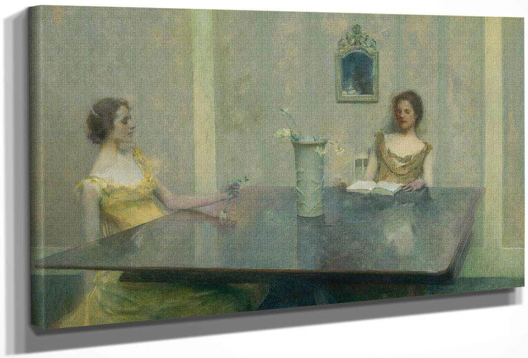 A Reading By Thomas Wilmer Dewing