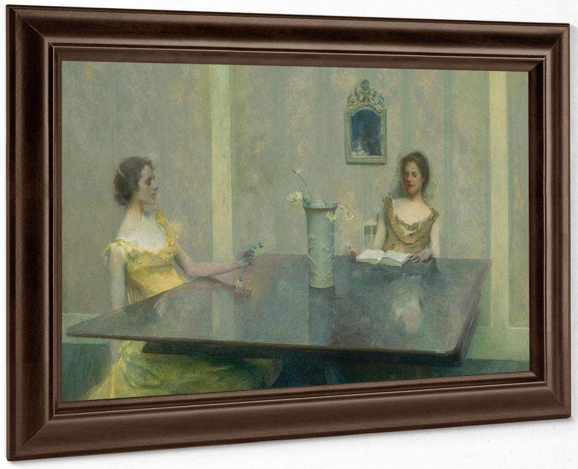 A Reading By Thomas Wilmer Dewing - Image 6